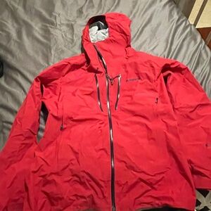 Pink Patagonia Ski Shell Women's XL